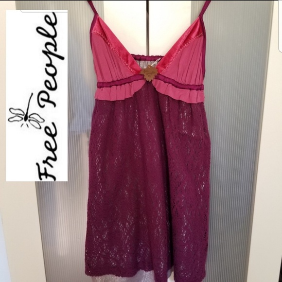 Free People Dresses & Skirts - Beautiful Vintage Free People Dress Size 4